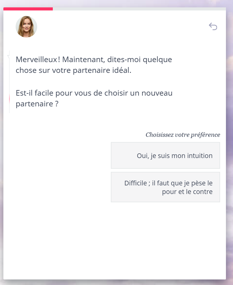 Be2 Test de personnalité 1